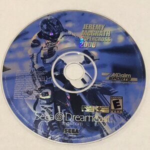 Sega Dreamcast Jeremy McGrath SuperCross 2000